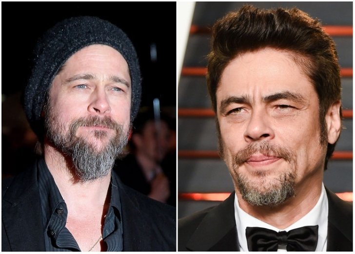 Brad Pitt and Benicio Del Toro.